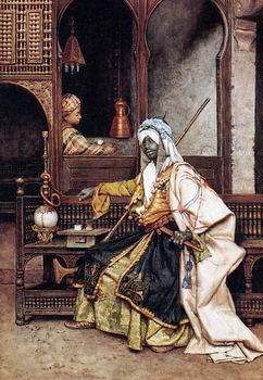 Arab or Arabic people and life. Orientalism oil paintings  491, unknow artist